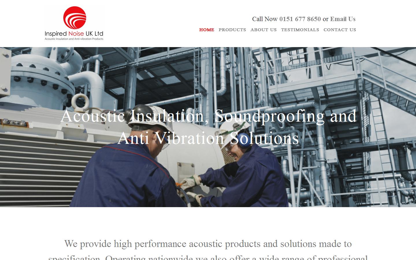 Inspired Noise Website