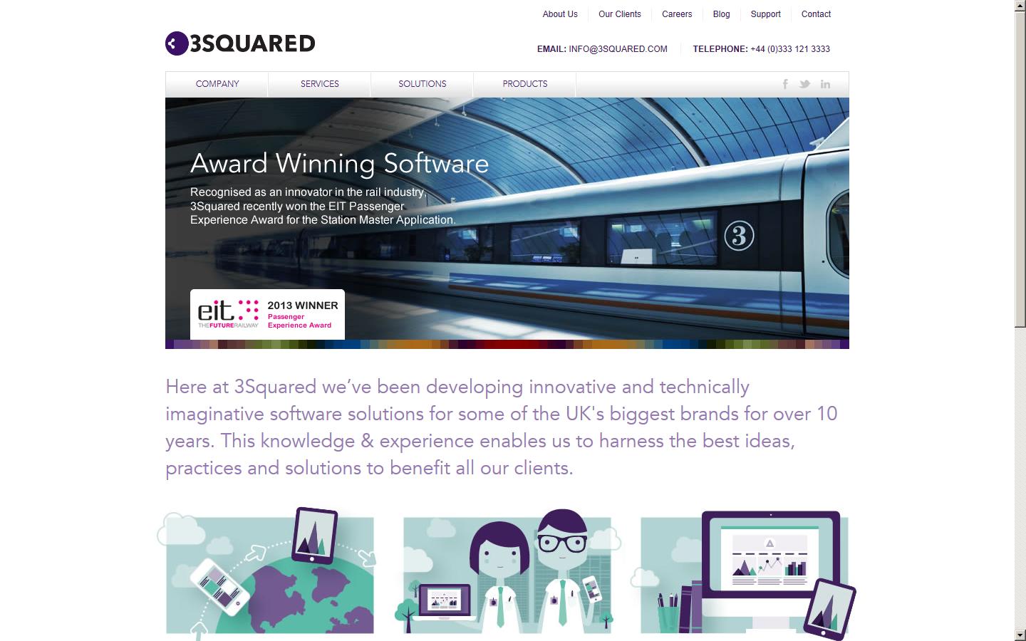 3Squared LLP Website
