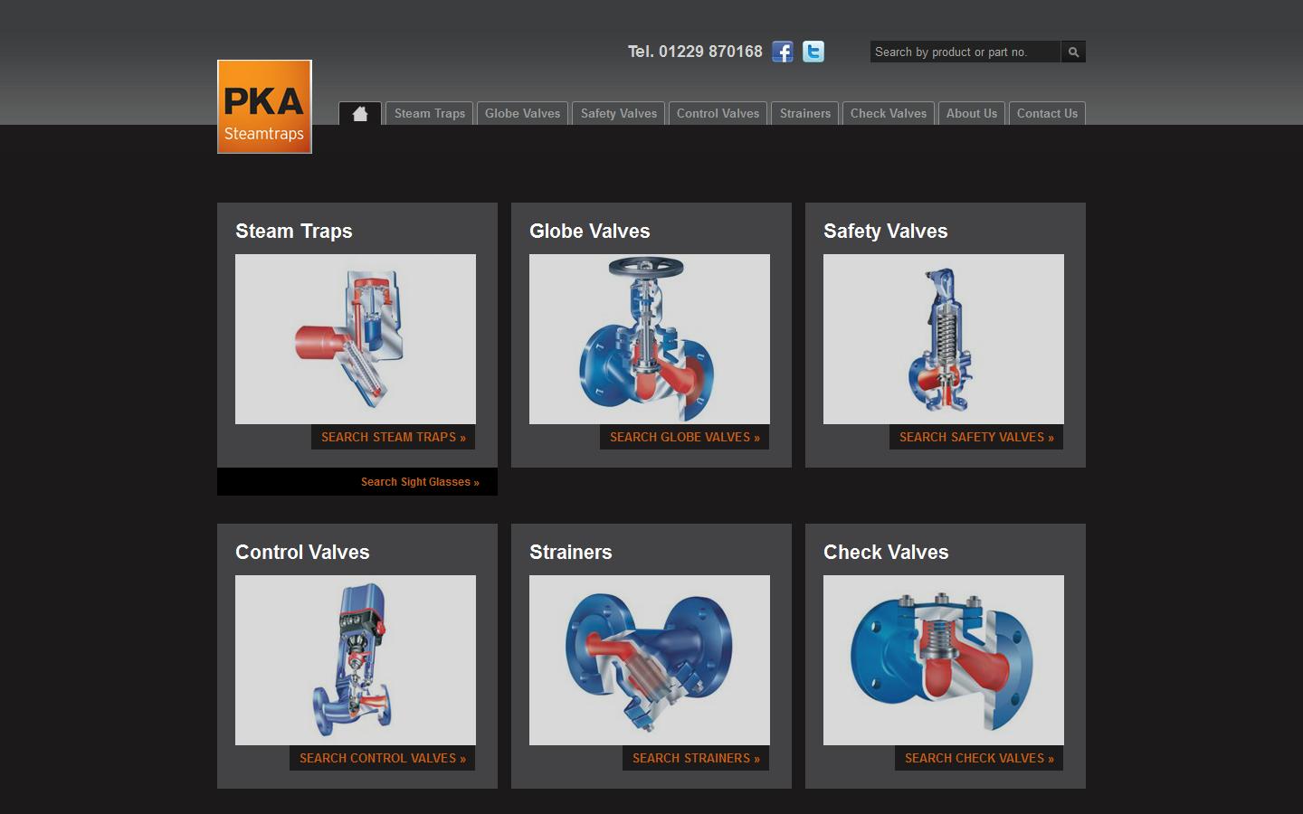 PKA Company Ltd Website