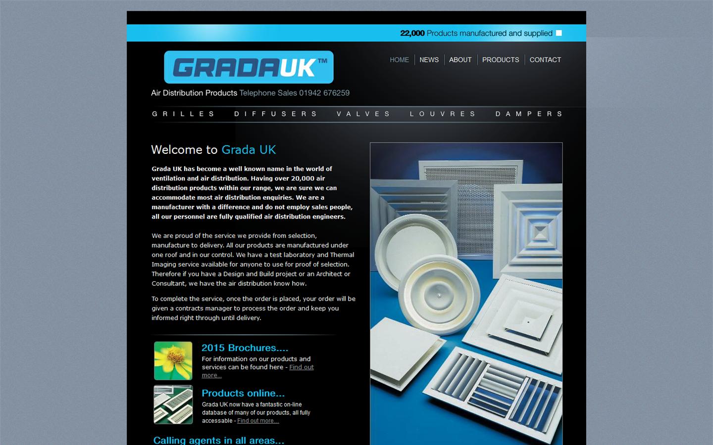 Grada Uk Website