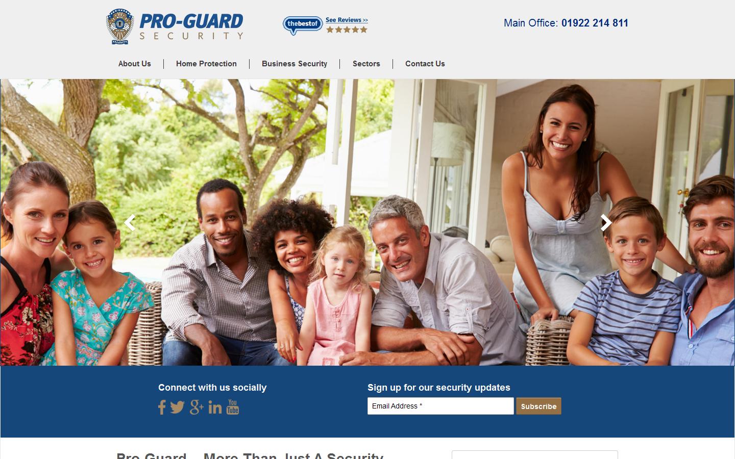 Pro-Guard Security Website