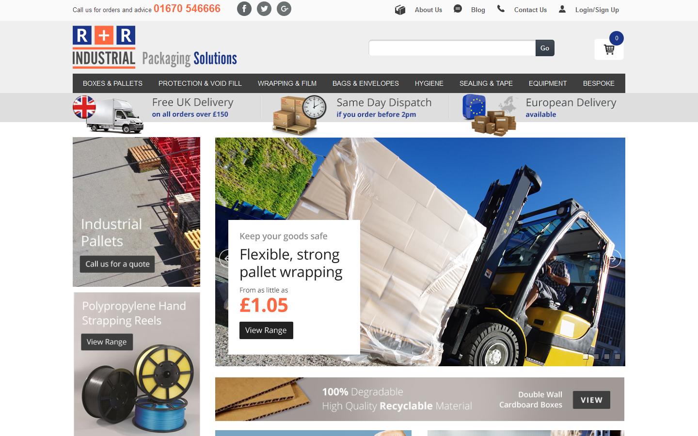 R&R Industrial Website