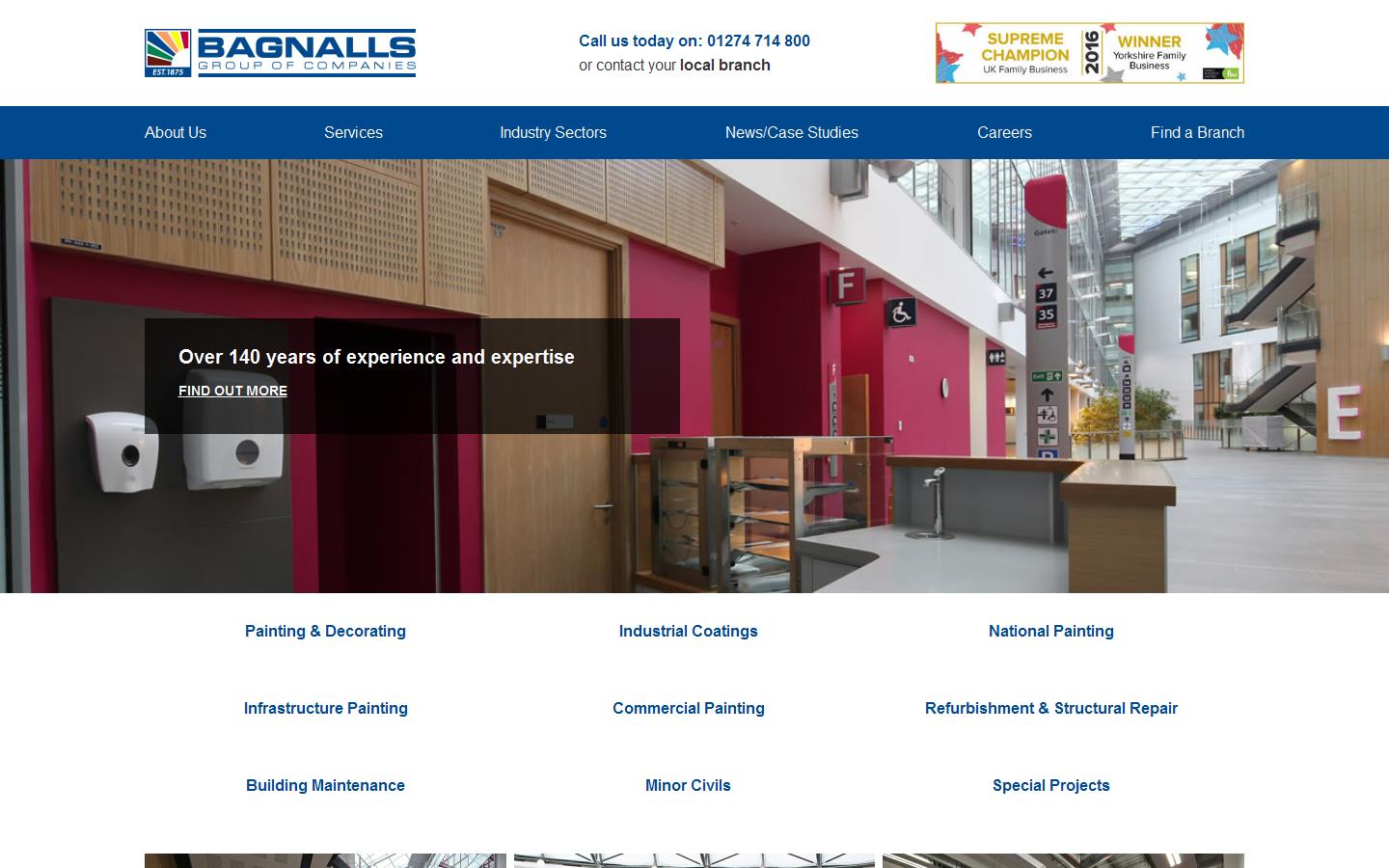 Alfred Bagnall & Sons Ltd Website