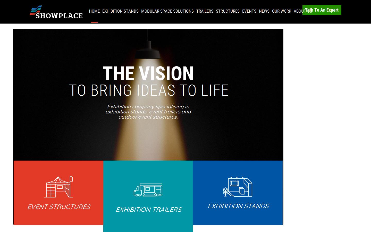 Showplace Ltd Website