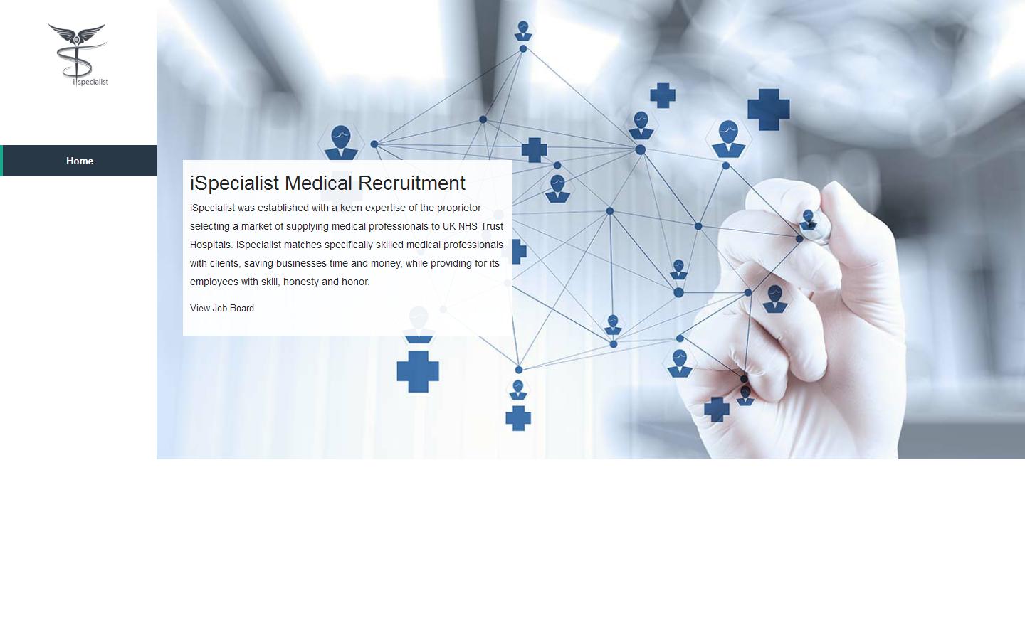iSpecialist Medical Recruitment Website