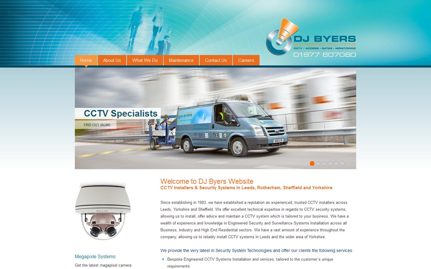 DJ Byers Ltd Website