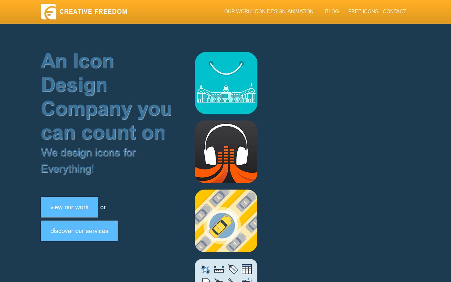 Creative Freedom Ltd Website