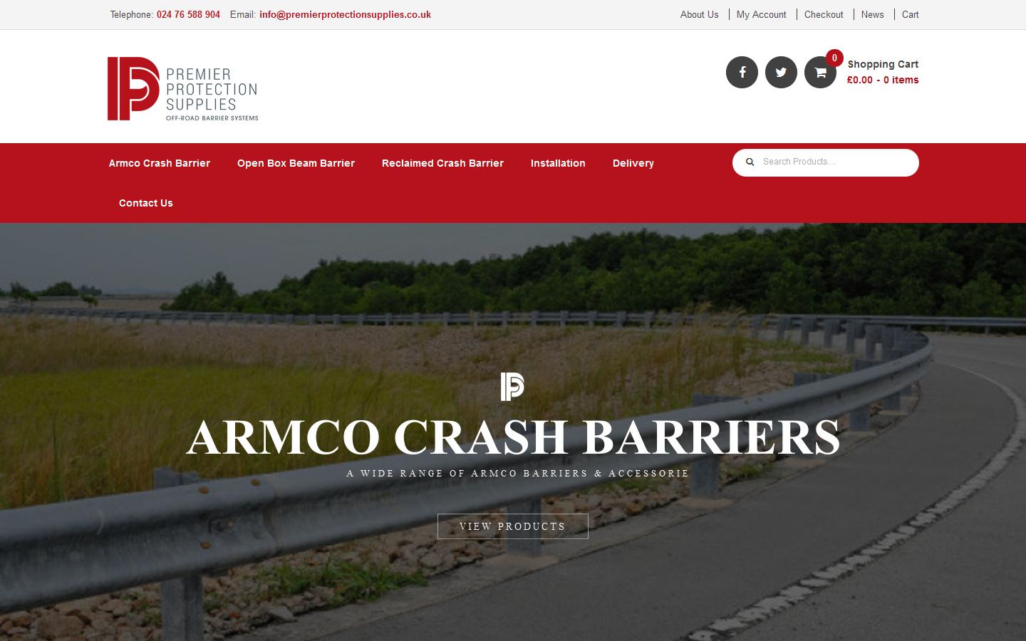 Premier Protection Supplies Website