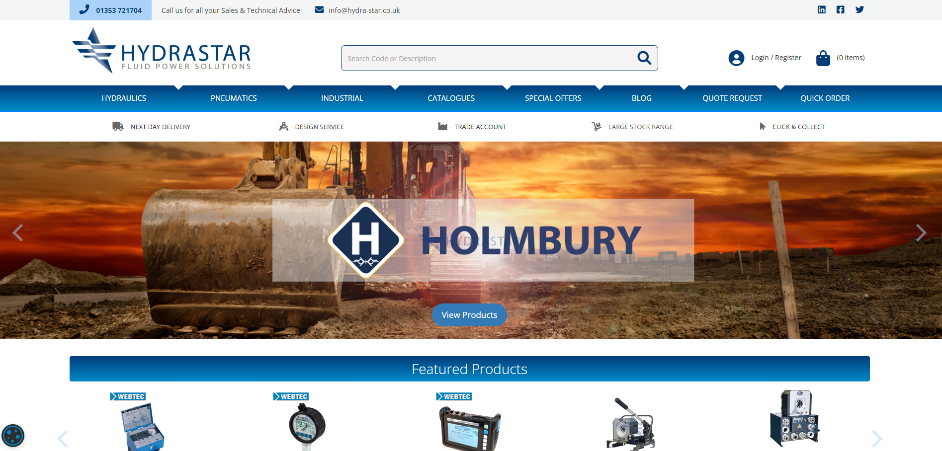 Hydrastar Ltd Website
