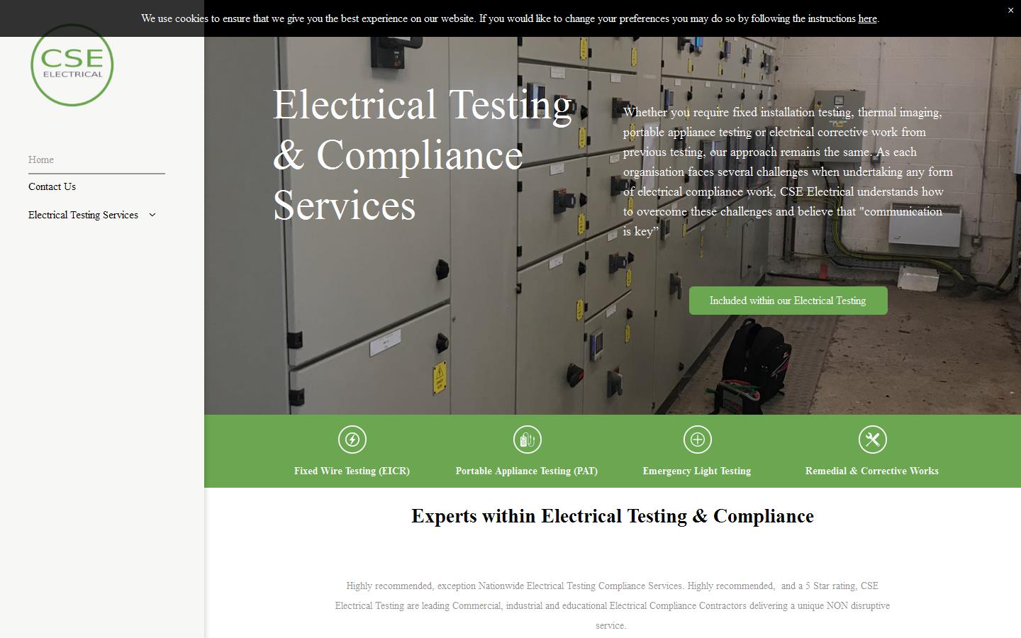 CSE Electrical Website