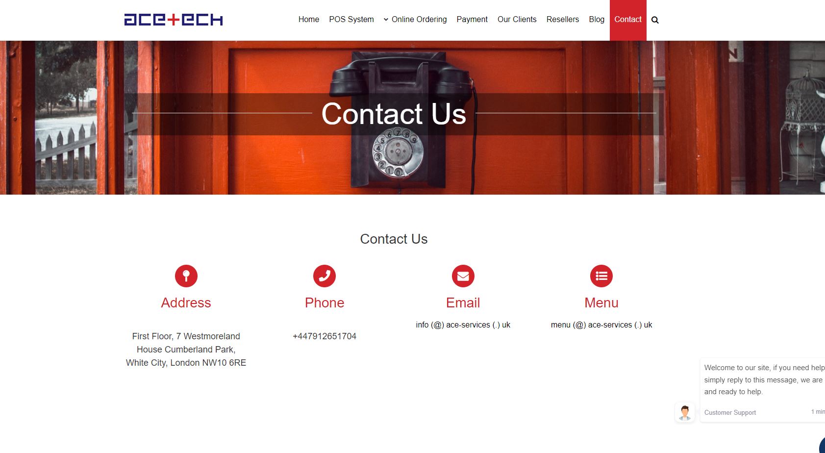Ace Tech Ltd Website
