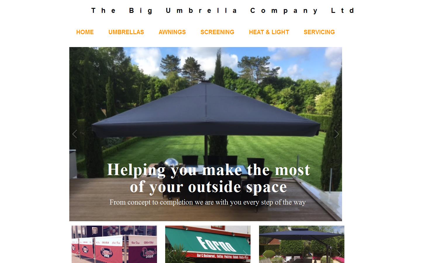 The Big Umbrella Company Website
