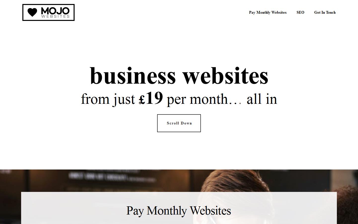 Mojo Websites Website