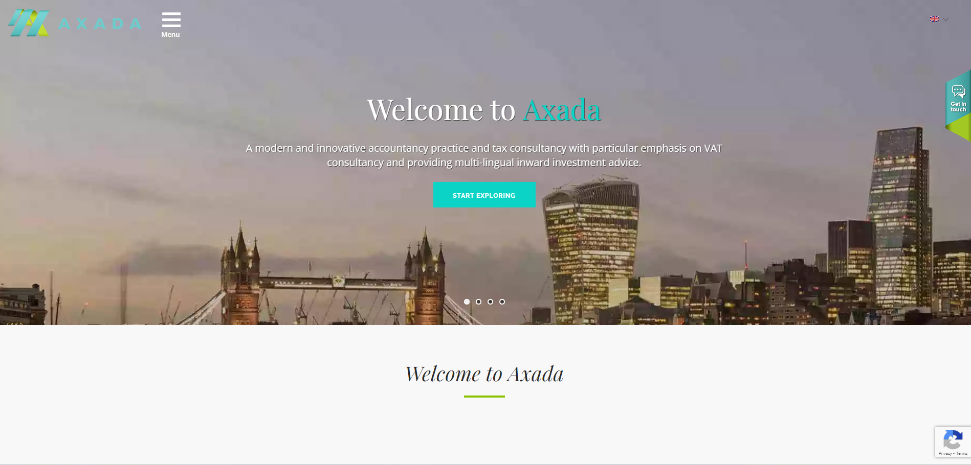 Axada International Tax Advisors Website