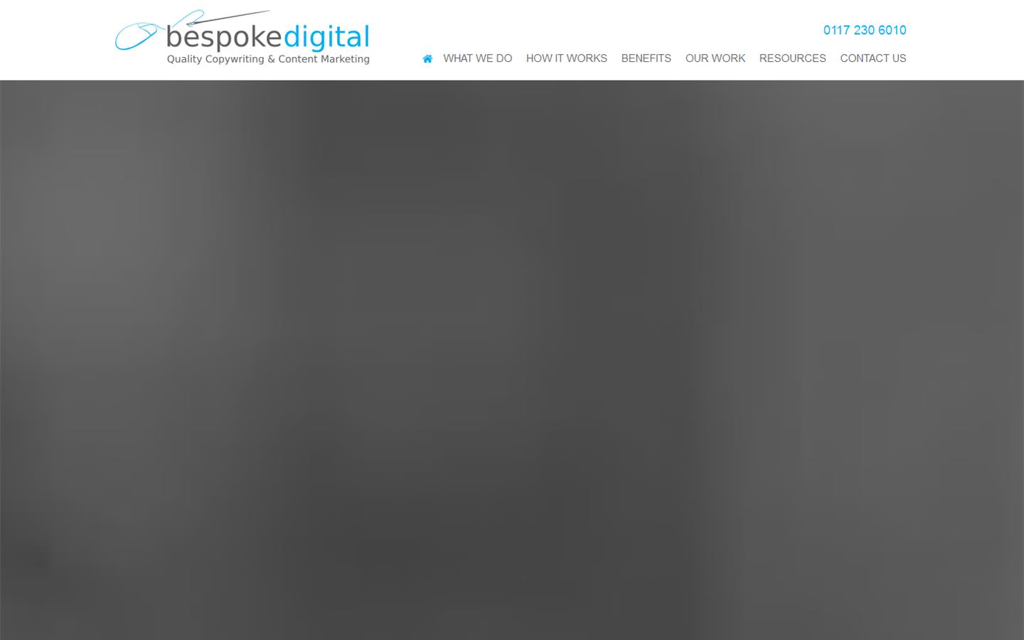 Bespoke Digital Ltd Website