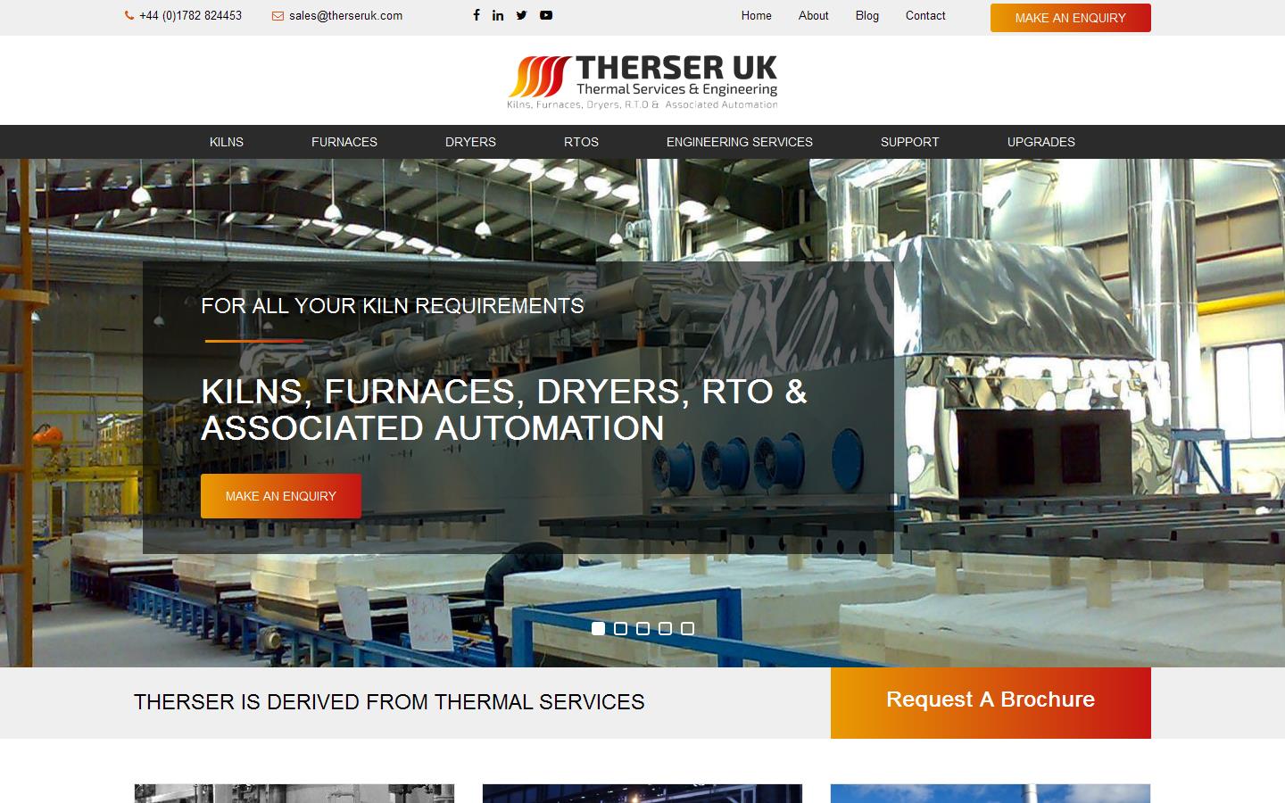 Therser UK Ltd Website
