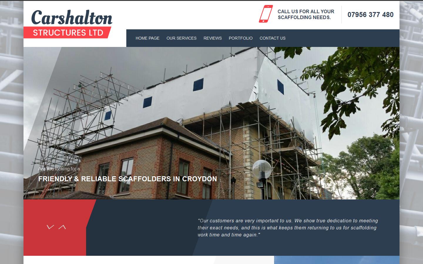 Carshalton Structures Ltd Website