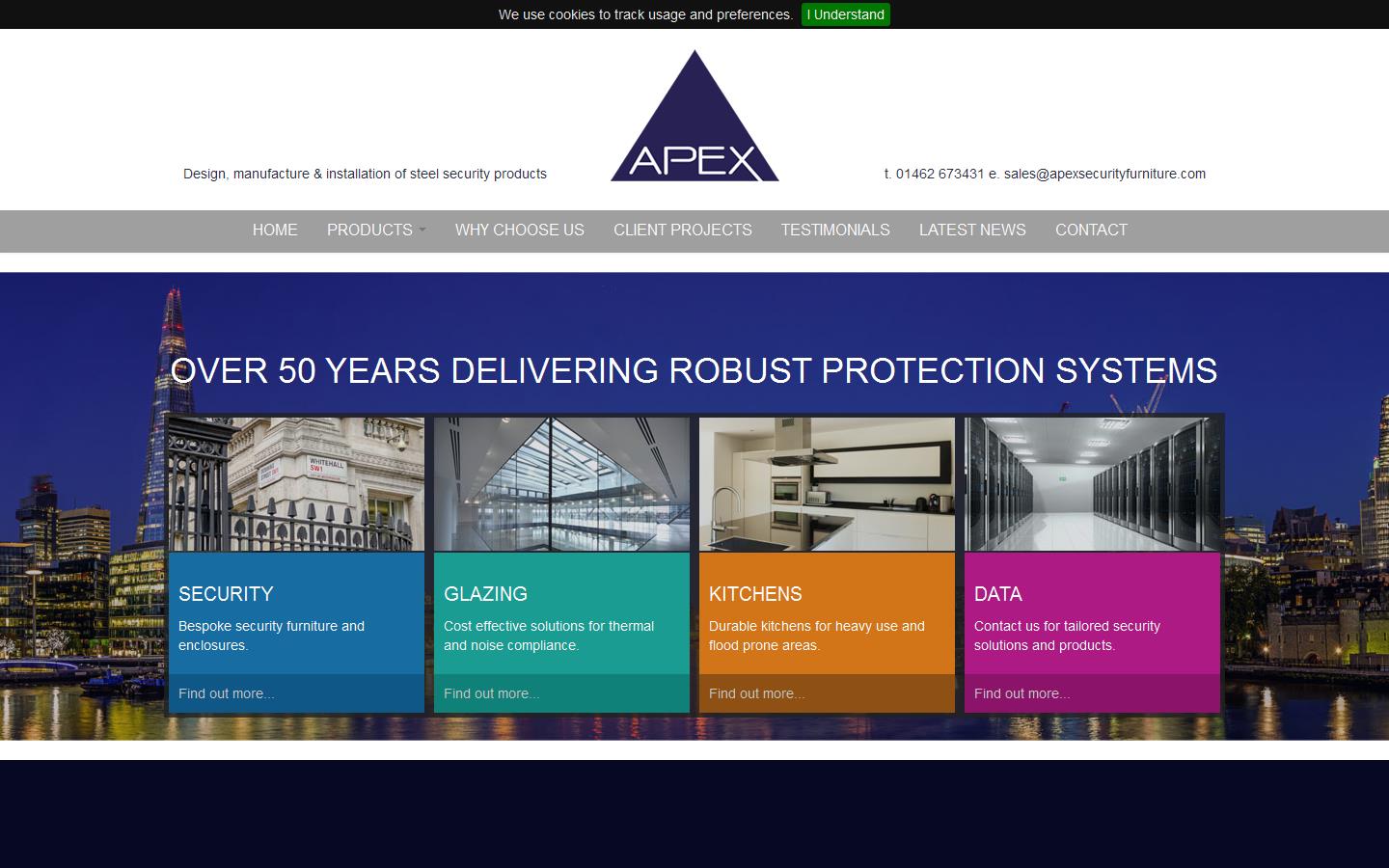 Apex Security Engineering Ltd Website