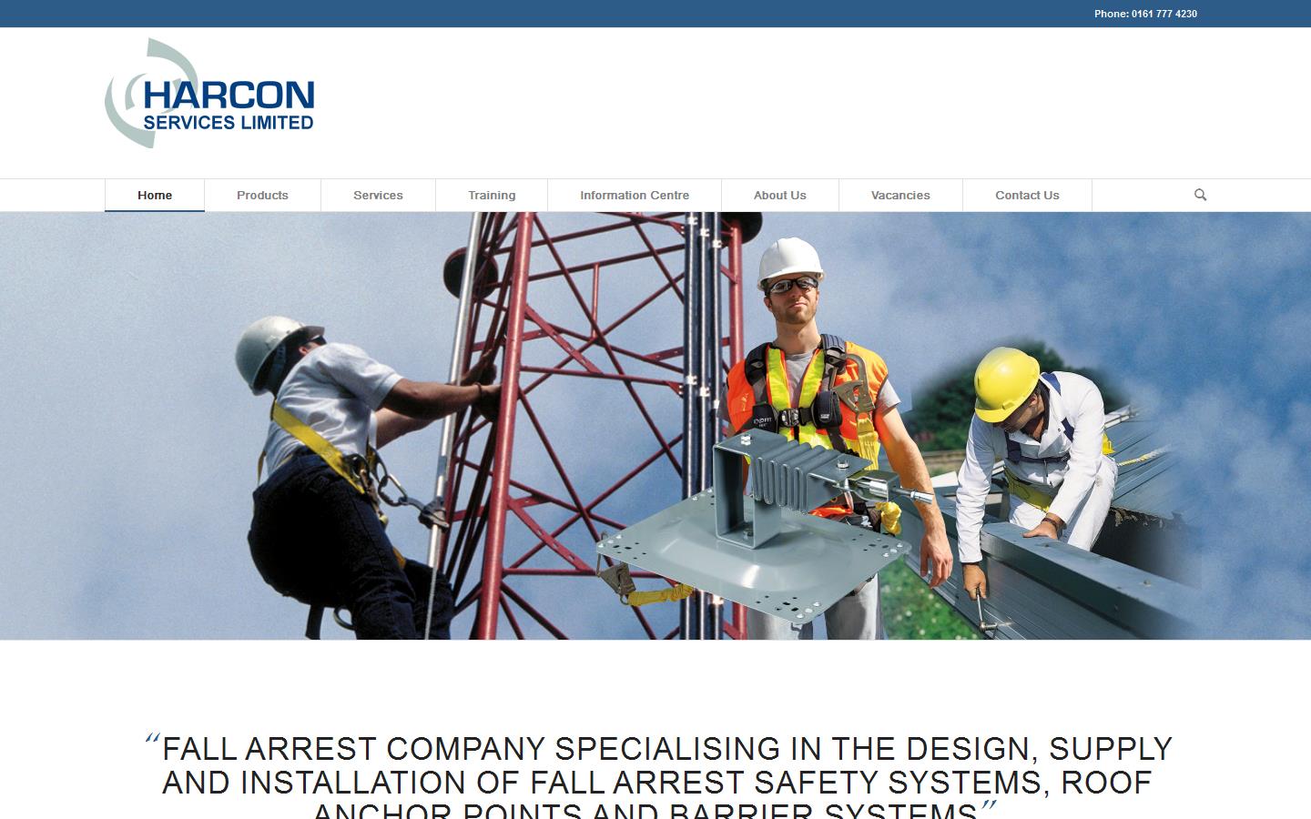 Harcon Services Ltd Website