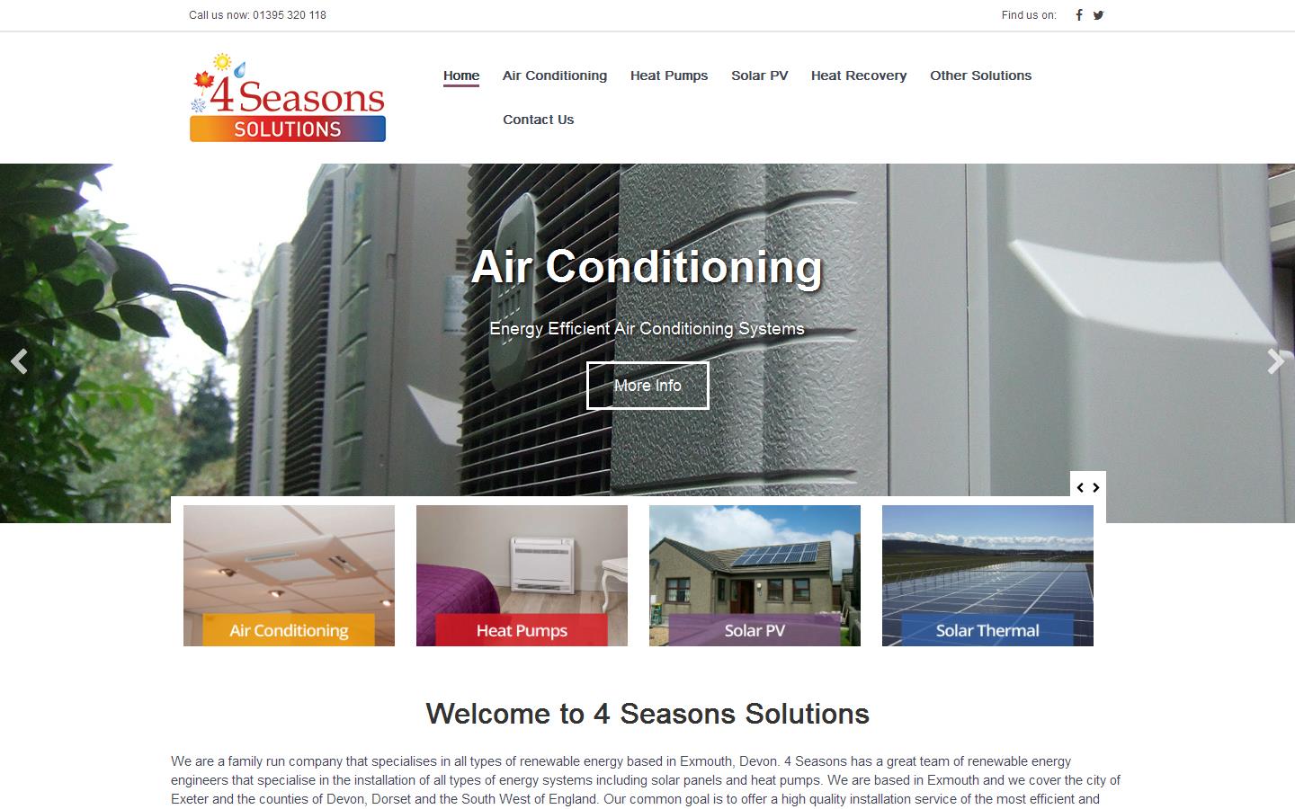 4 Seasons AC Ltd Website