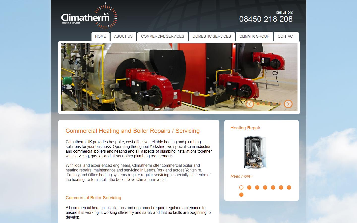 Climatherm UK Website