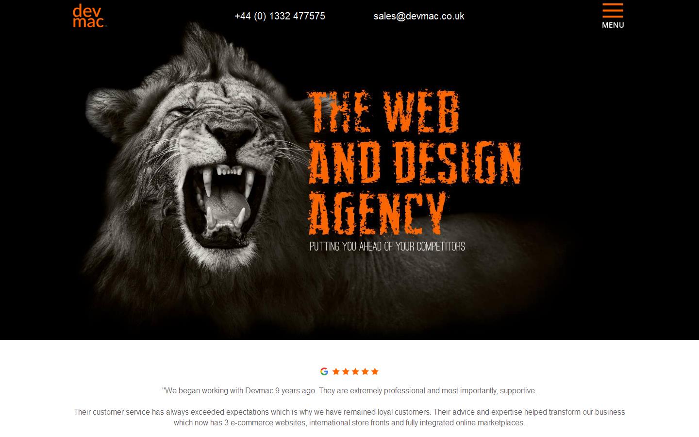Devmac Trading Ltd Website