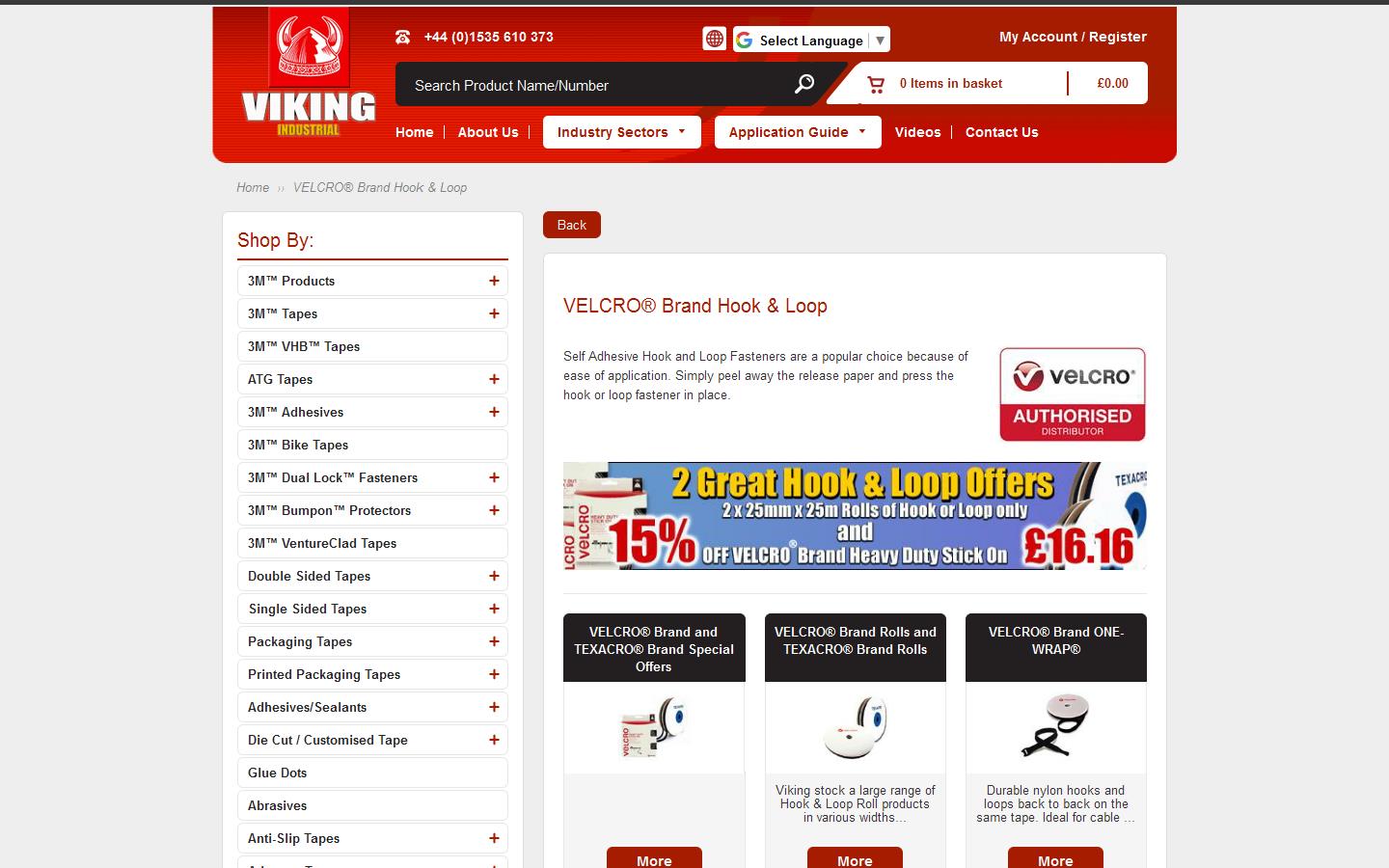 Viking Industrial Website