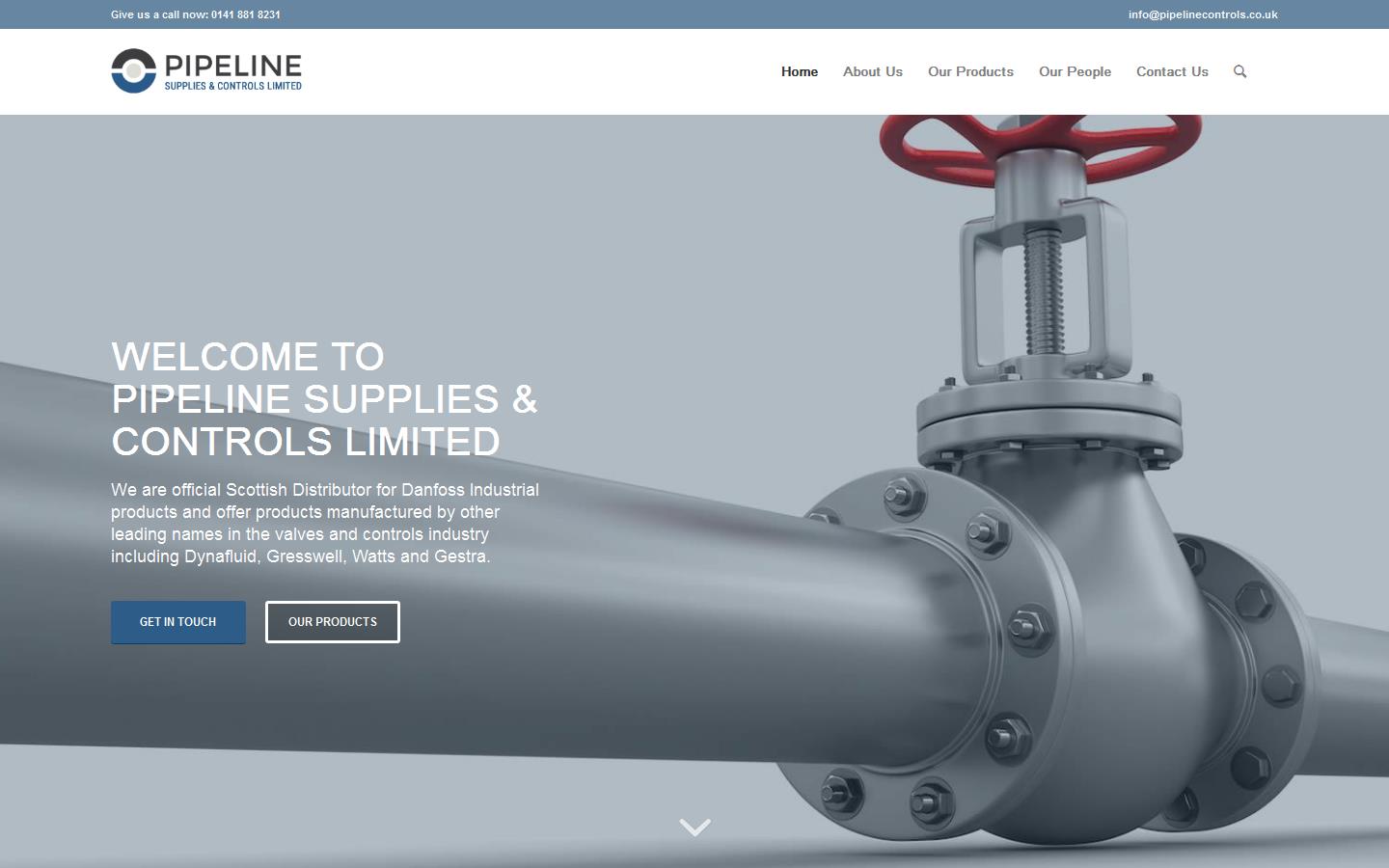 Pipeline Supplies Website