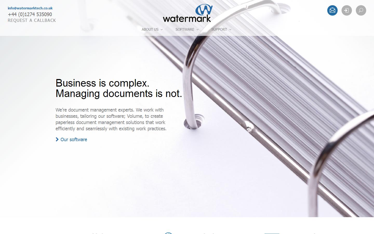 Watermark Technologies Website