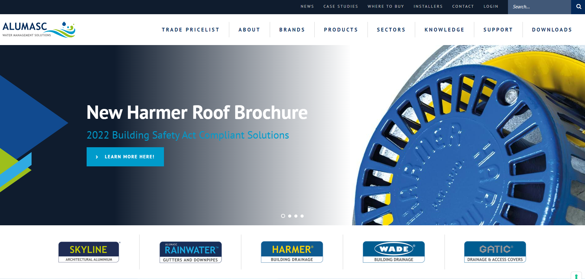 Alumasc Water Management Solutions Website