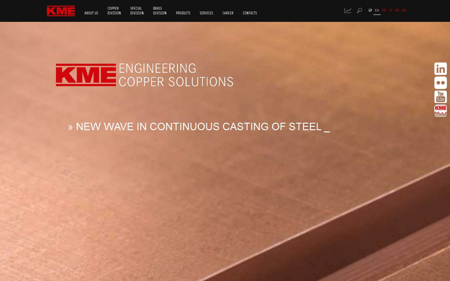 KME UK Website