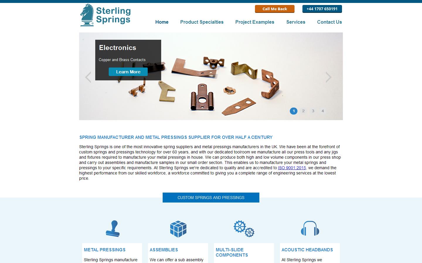 Sterling Springs Ltd Website