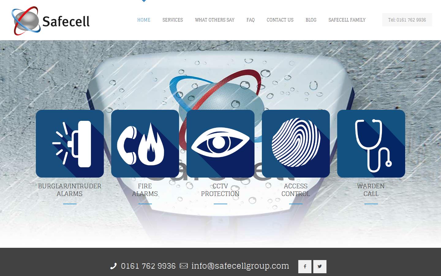 Safecell Security Ltd Website