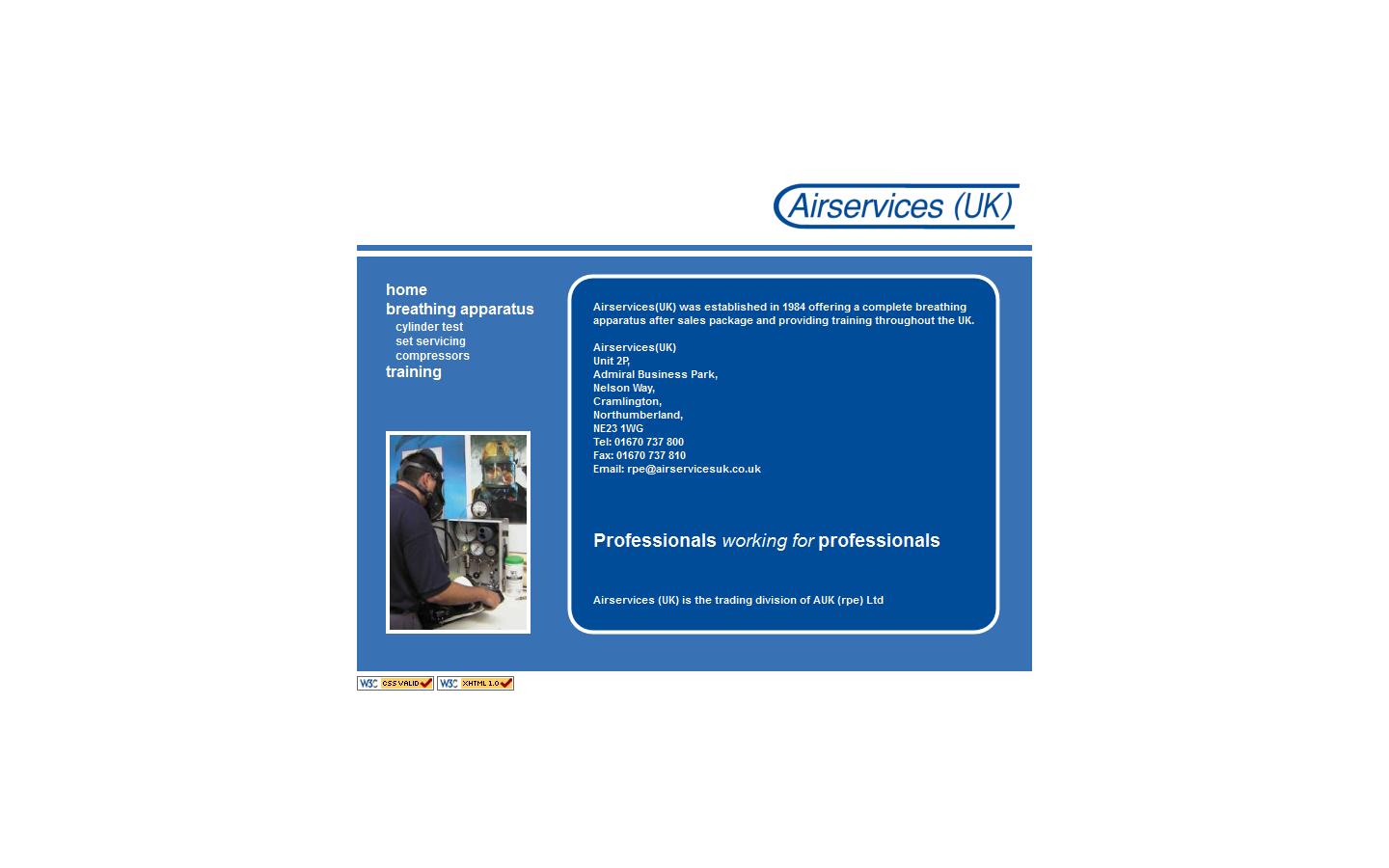 Airservices (UK) Website