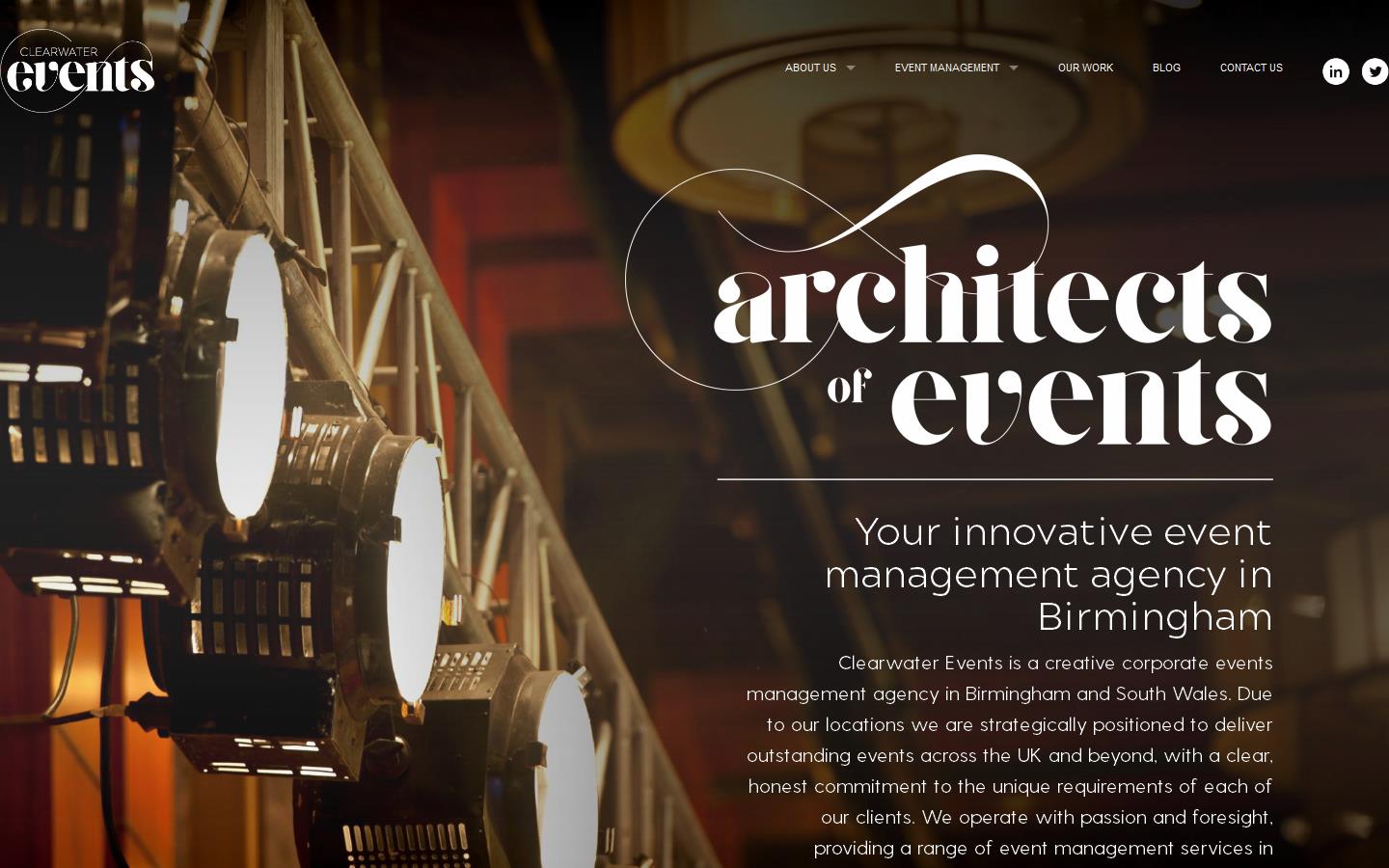 Clearwater Events Website