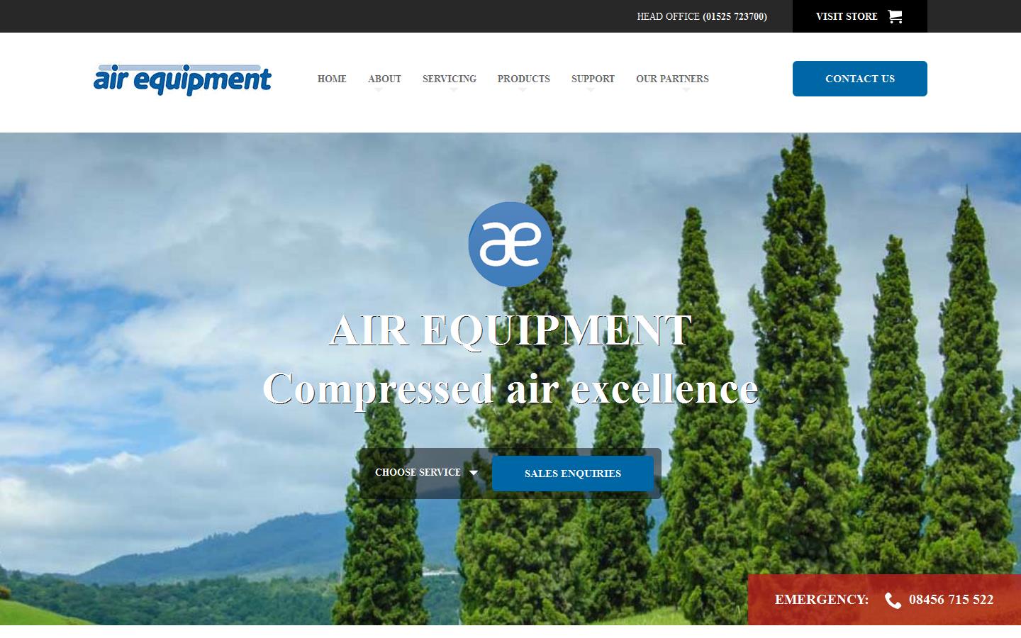 Air Equipment Website
