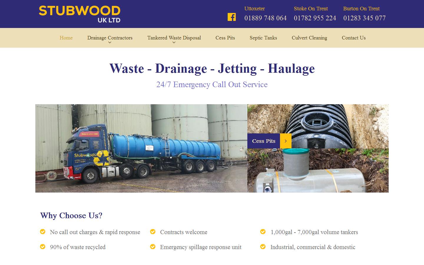 Stubwood UK Ltd Website