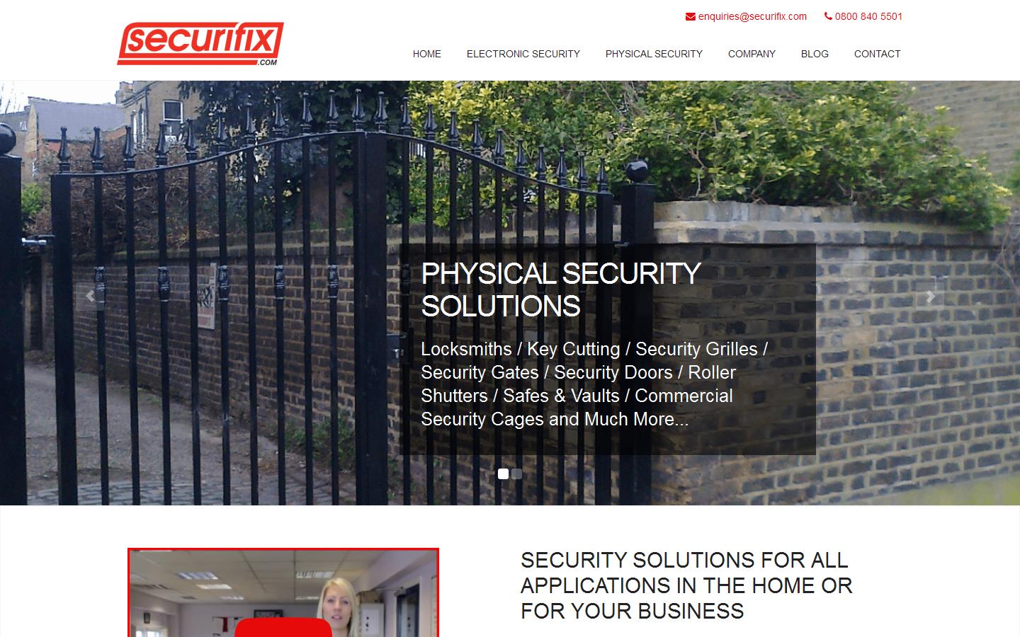 Securifix Website
