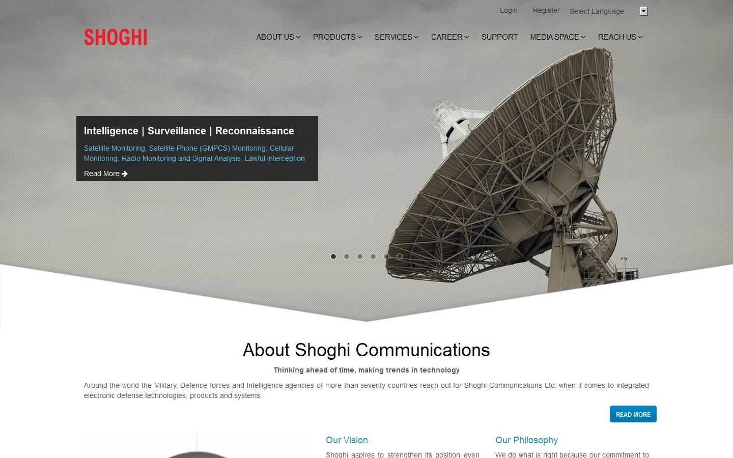 Shoghi Communications Website