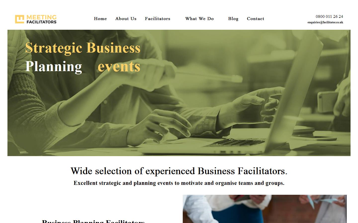 Meeting Facilitators Ltd Website