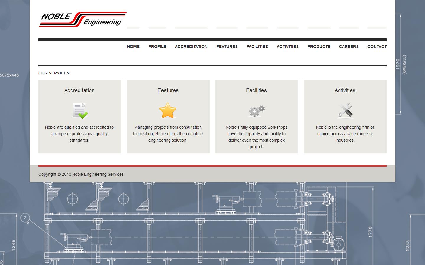 Noble Engineering Website