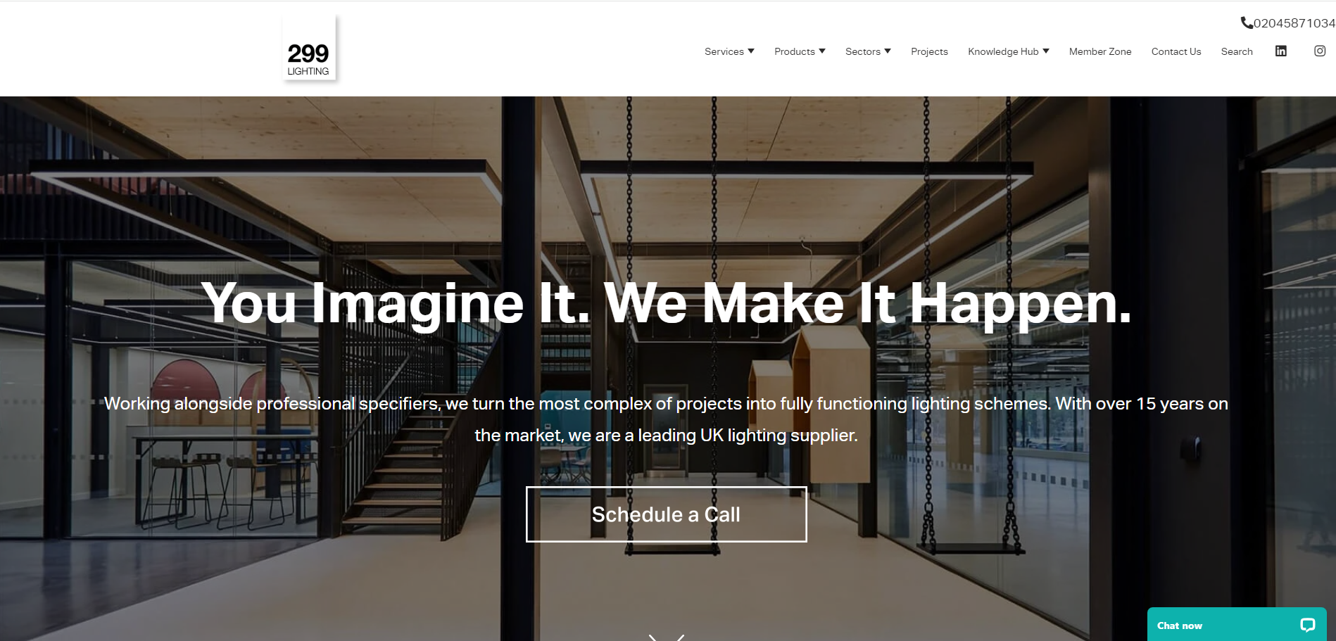 299 Lighting Website