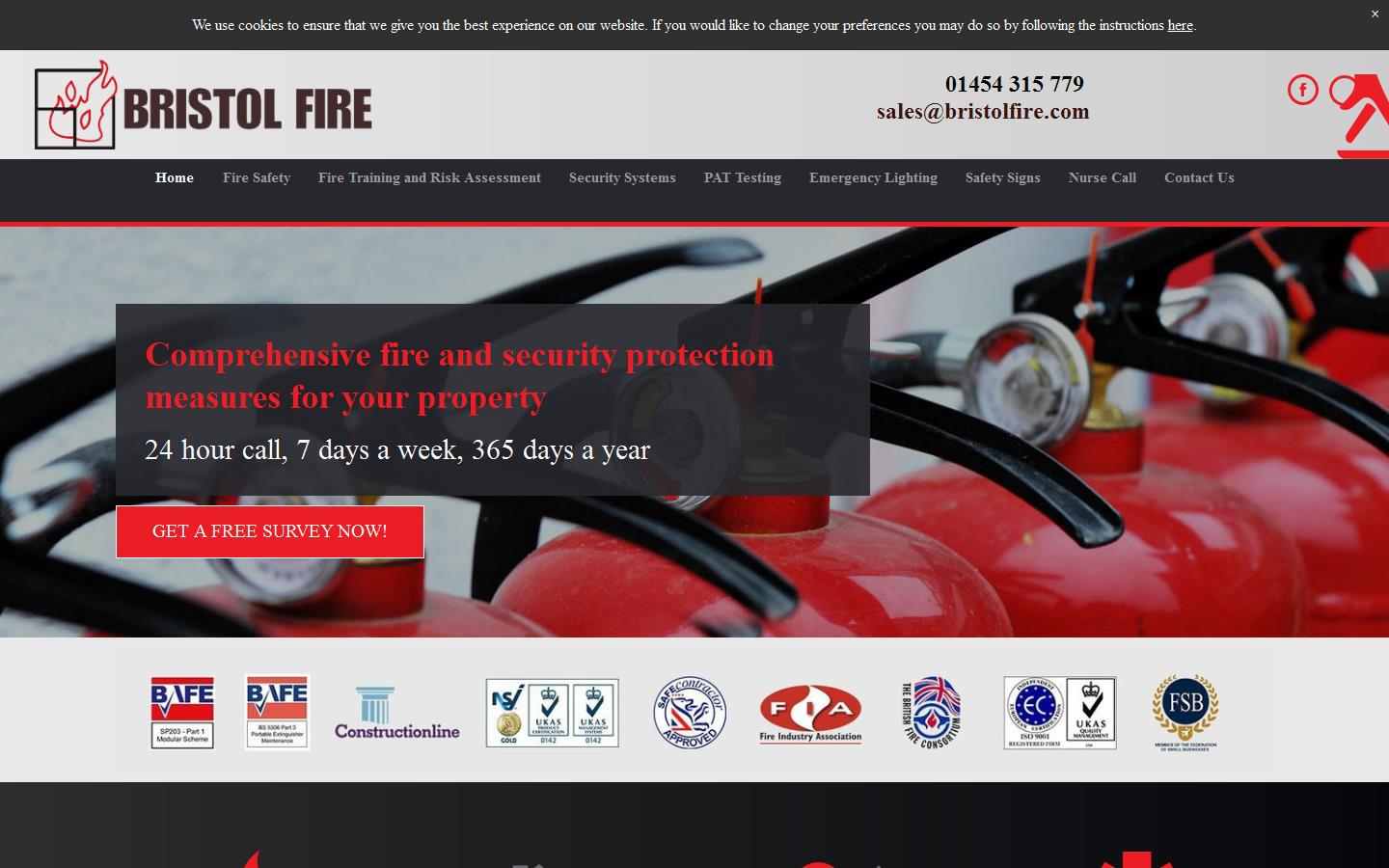 Bristol Fire Website