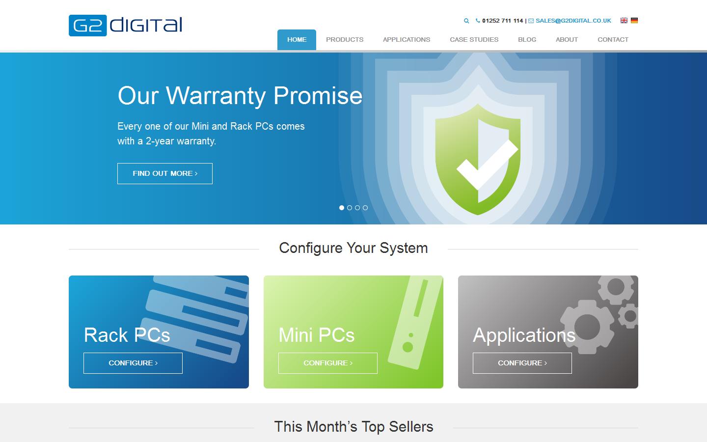 G2 Digital Video Ltd Website