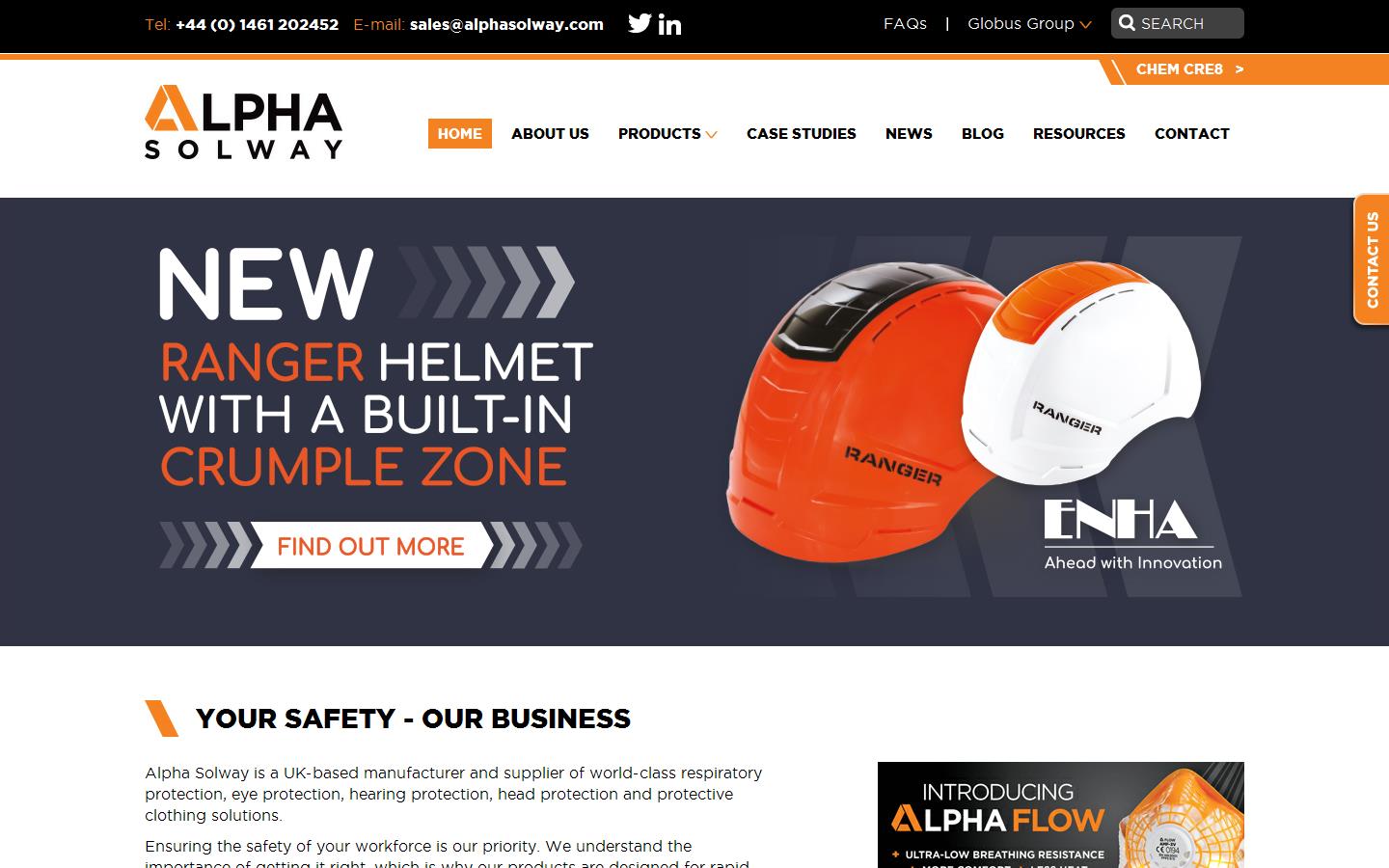 Alpha Solway Ltd Website