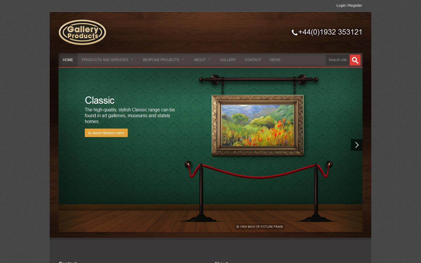 Gallery Products Engineering Ltd Website