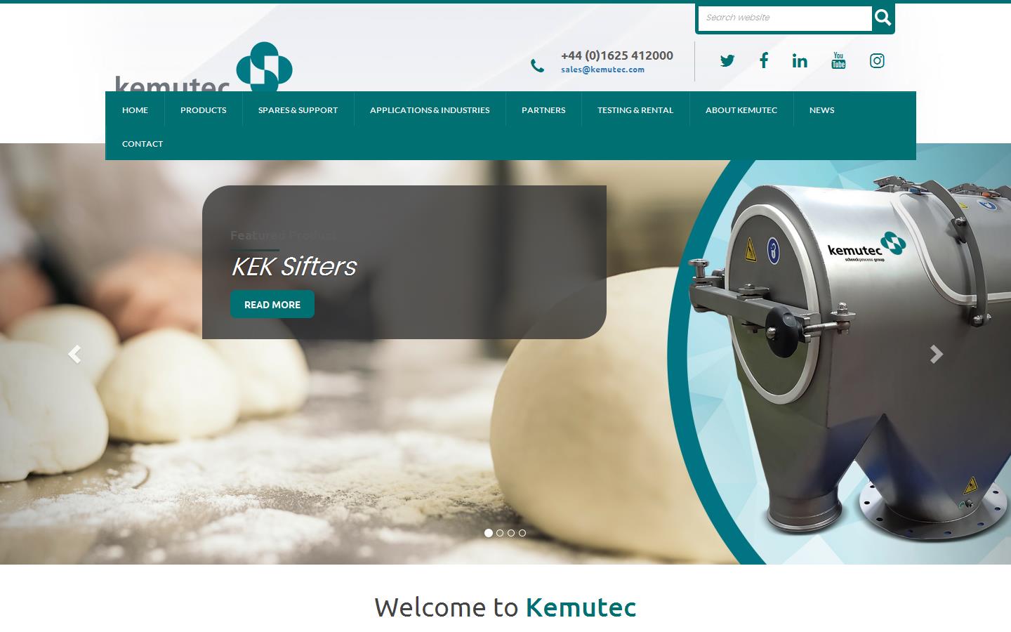 Kemutec Website