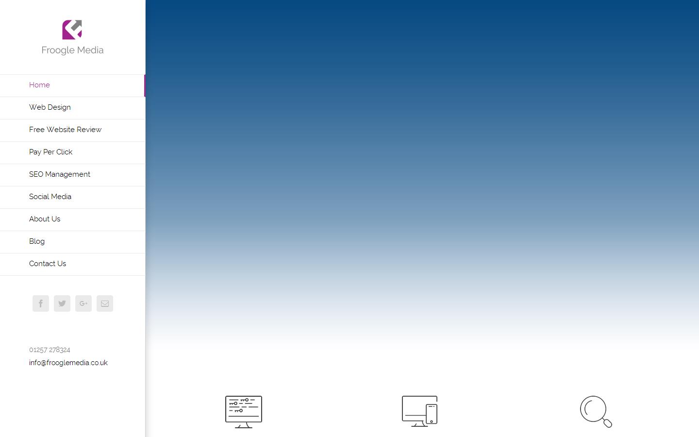 Froogle Media Website