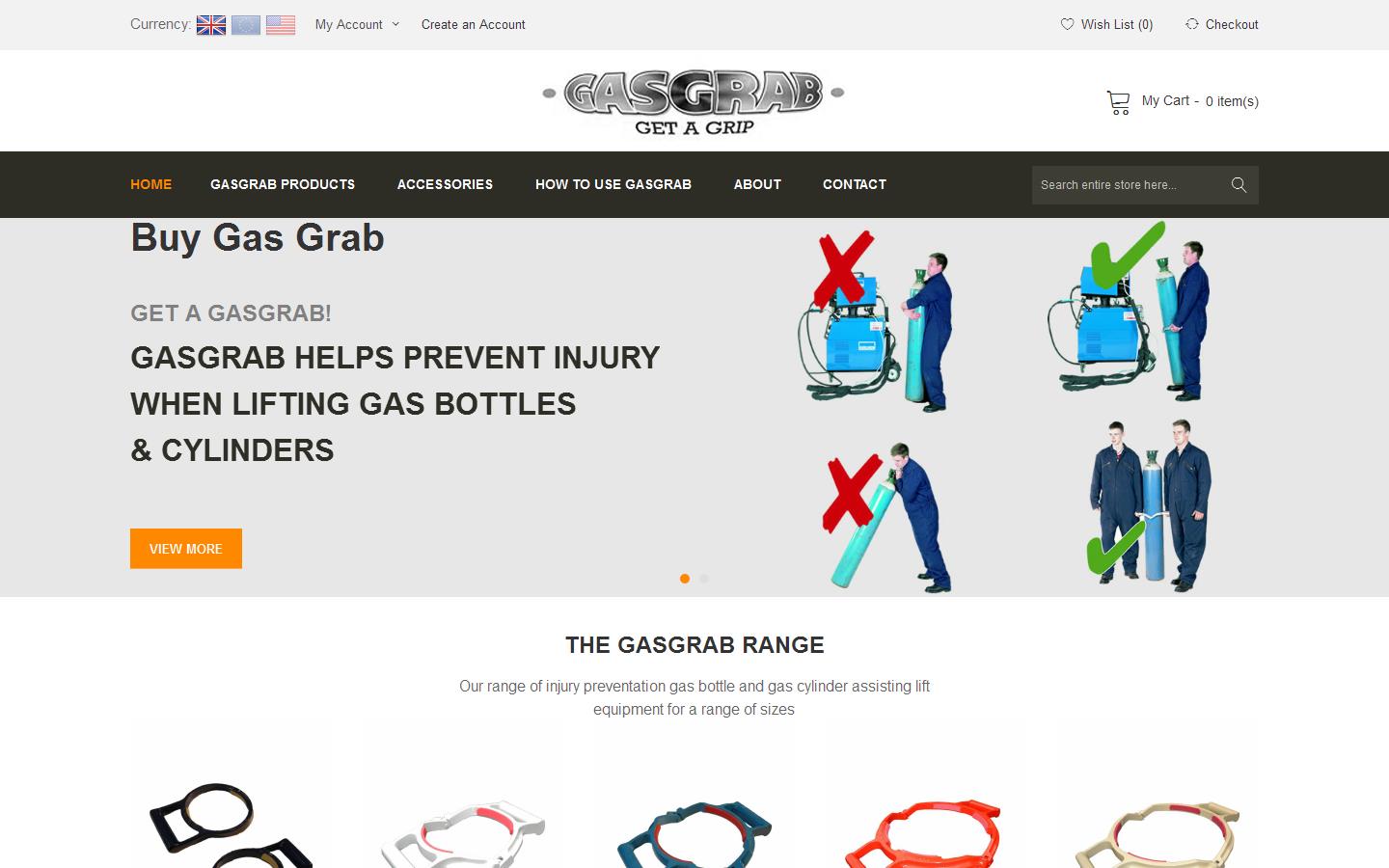 GasGrab Website