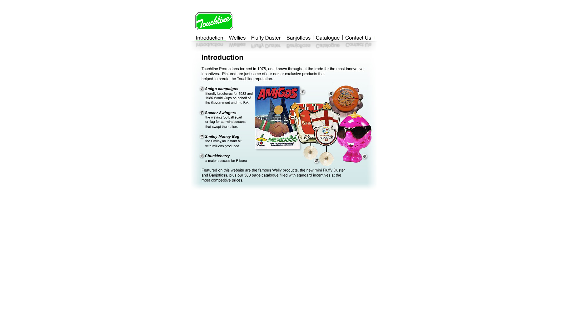 Touchline Promotions Website